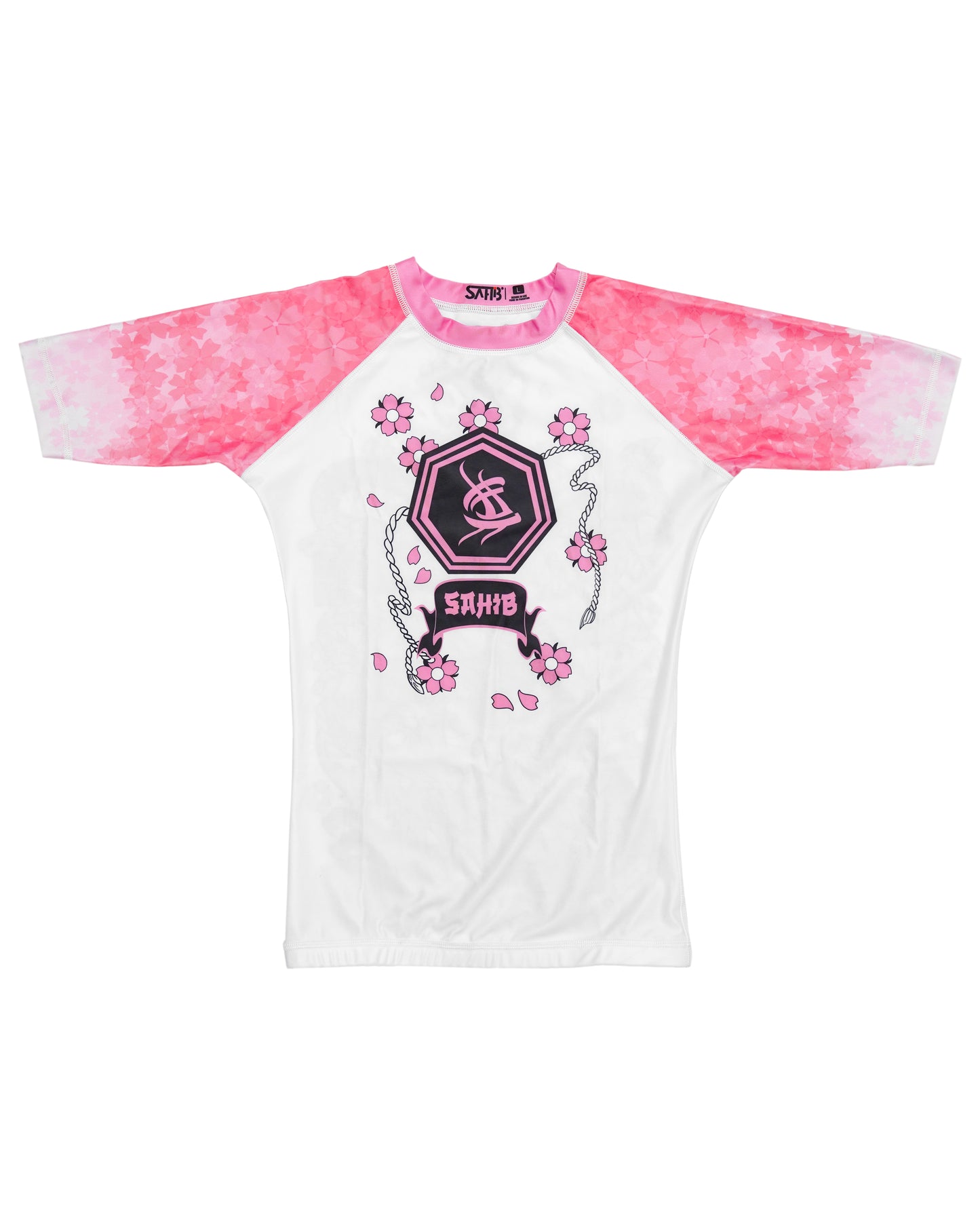 Ladies Rashguard Pink - Sahib Brazilian jiu jitsu kimonos