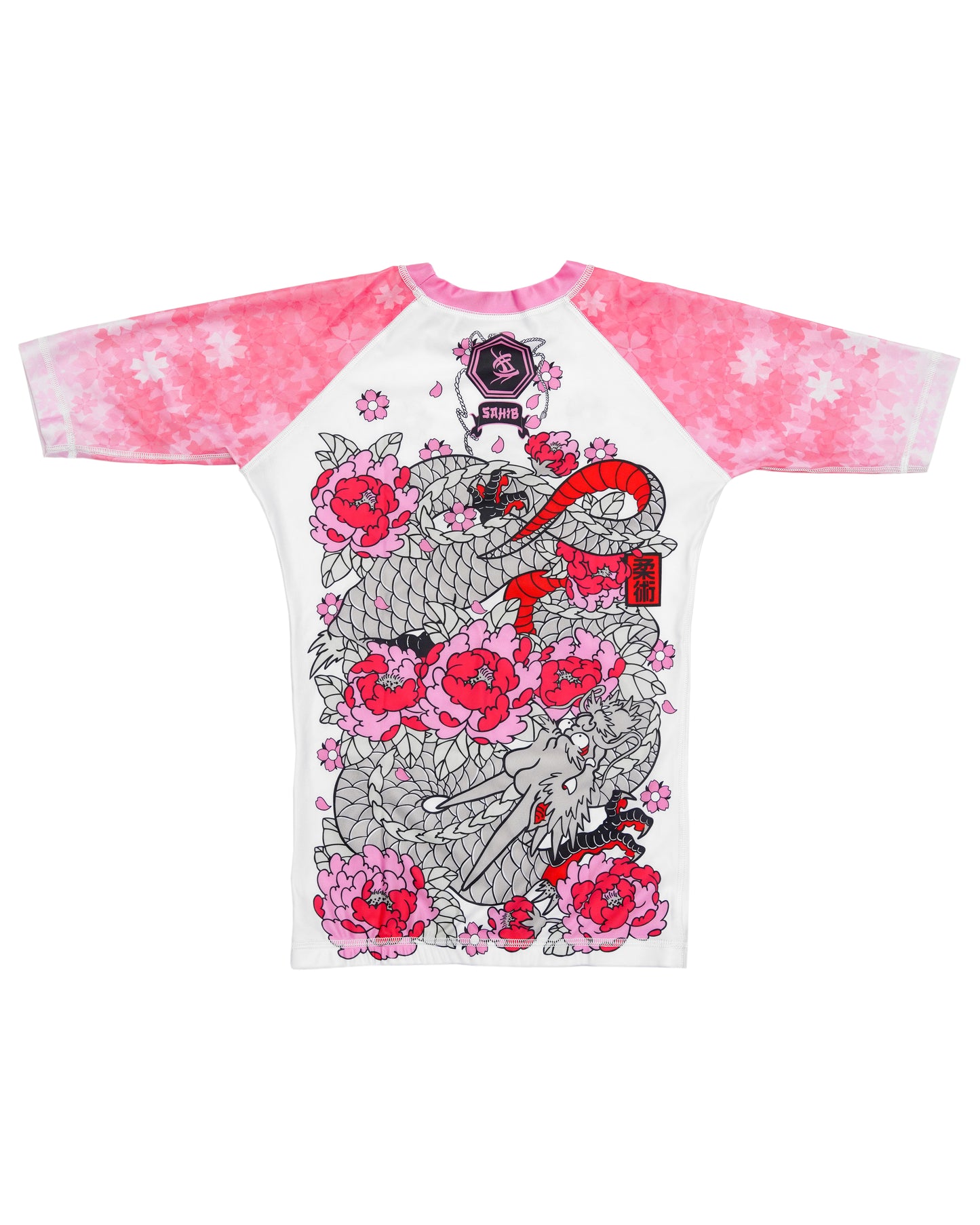 Ladies Rashguard Pink - Sahib Brazilian jiu jitsu kimonos
