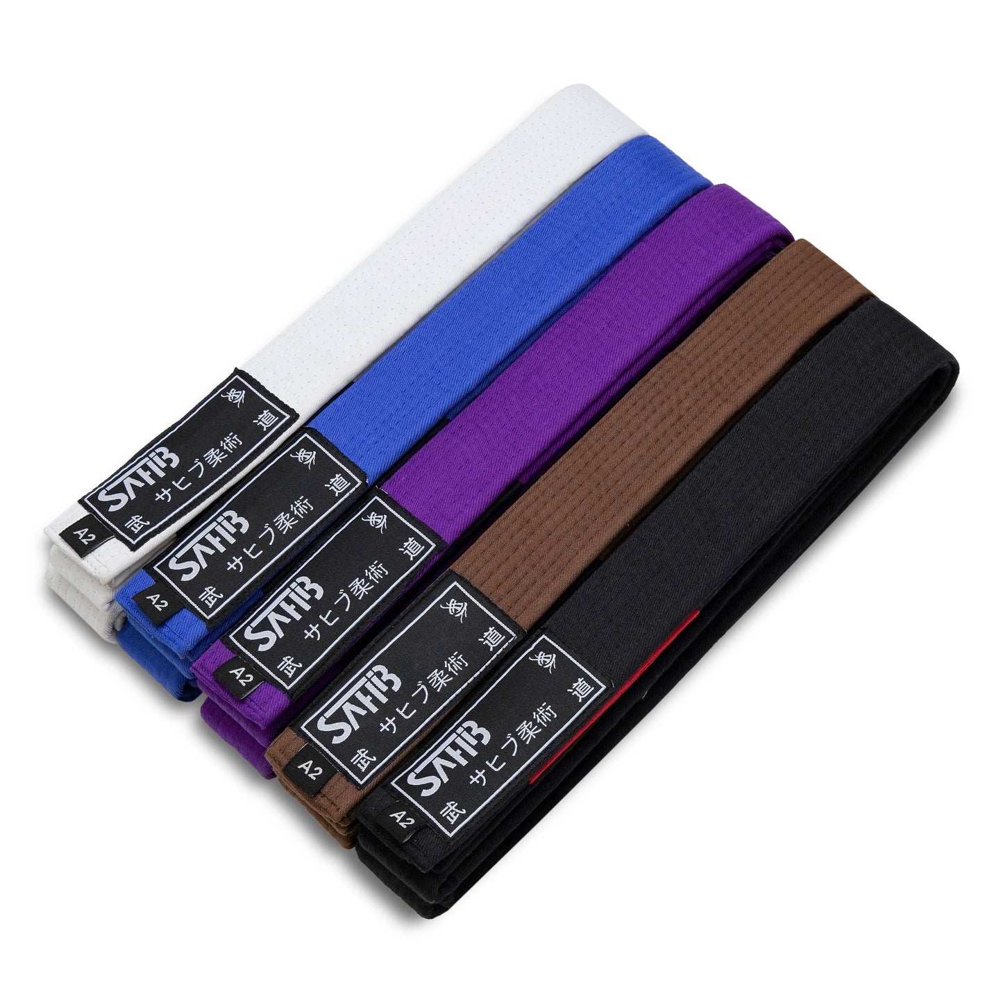 Sahib Ultra Premium Bjj Ranked Belts 6mm - Sahib Brazilian jiu jitsu kimonos