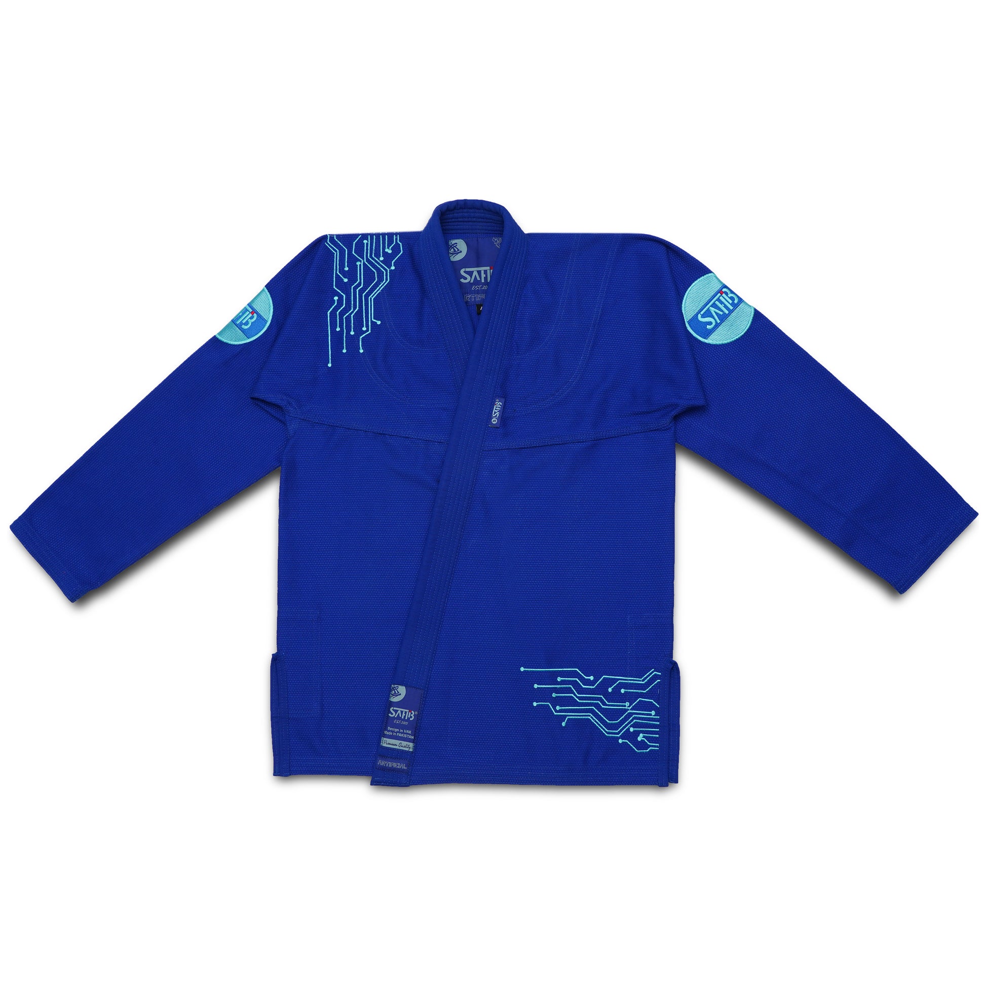 Sahib artificial Series Blue - Sahib Brazilian jiu jitsu kimonos 