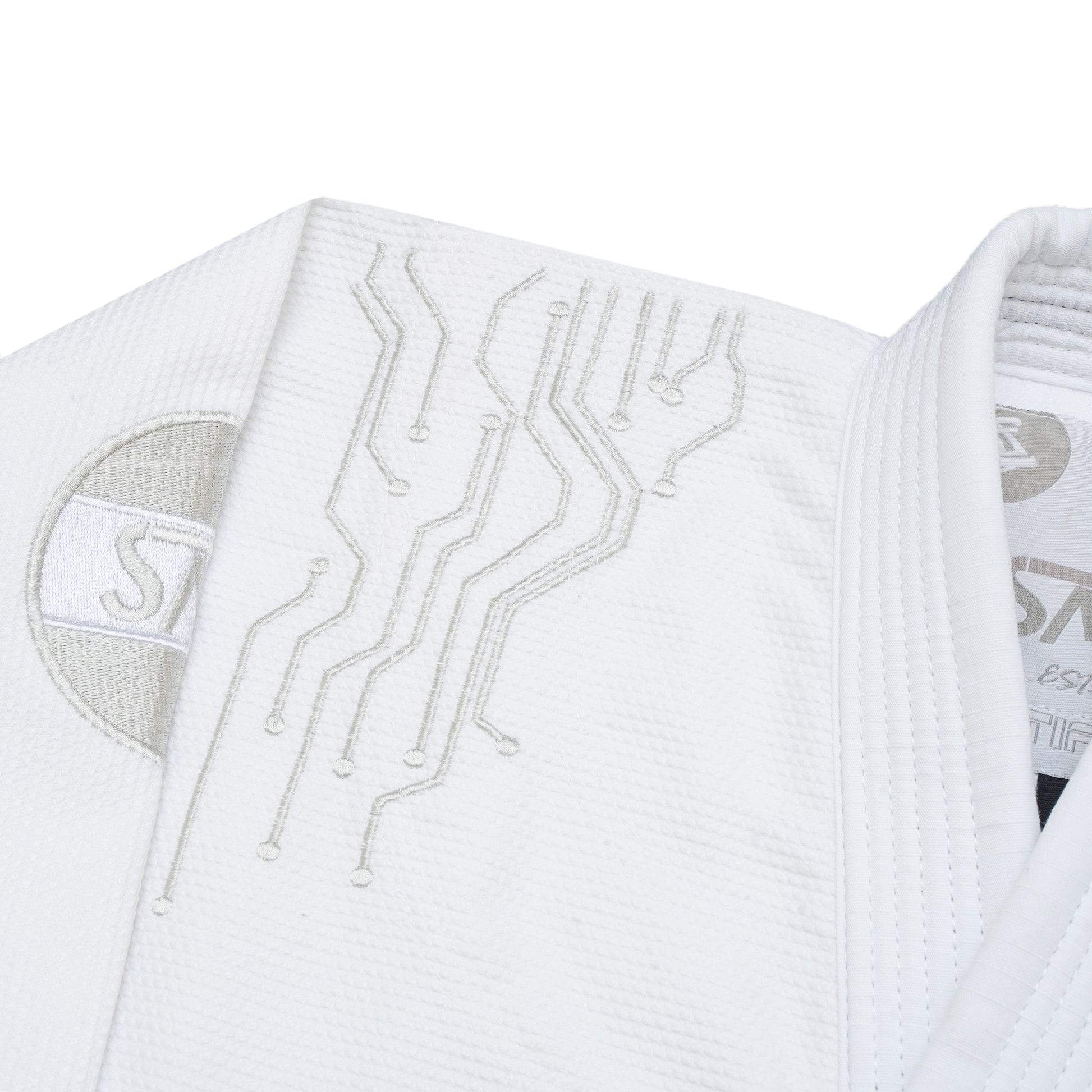 Sahib Artificial Series White - Sahib Brazilian jiu jitsu kimonos 